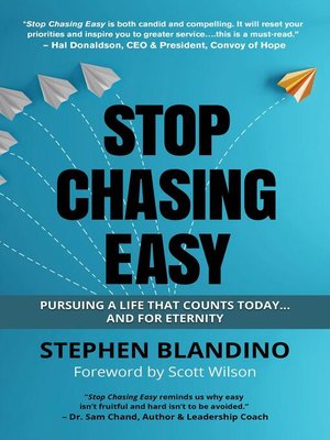 cover image of Stop Chasing Easy